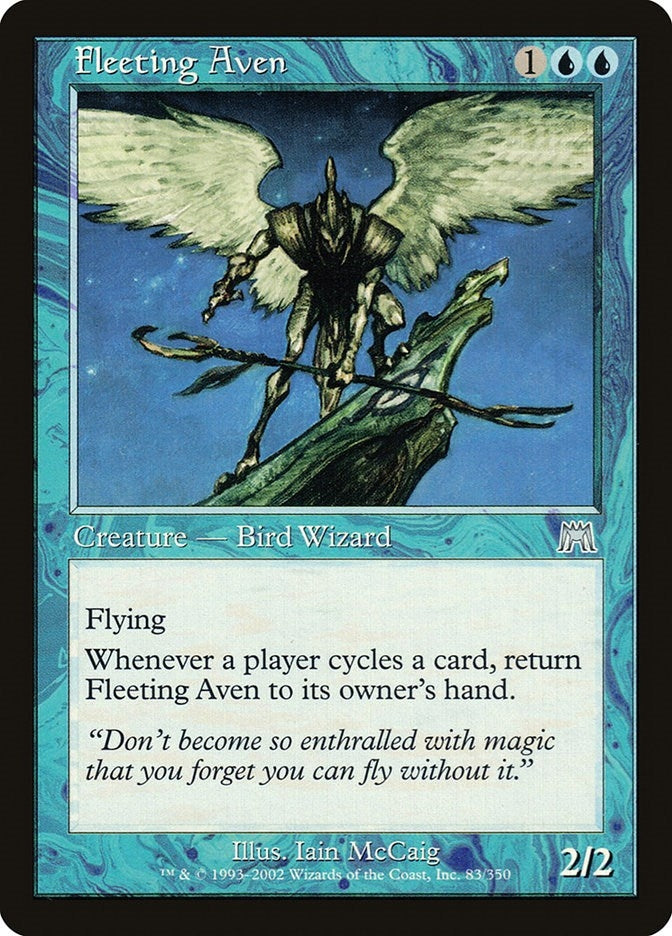 Image for Fleeting Aven (83) (Onslaught) - Magic: The Gathering
