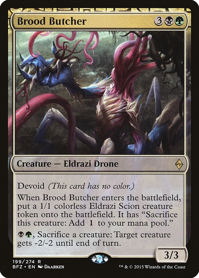 Image for Brood Butcher (199) (Battle for Zendikar) - Magic: The Gathering