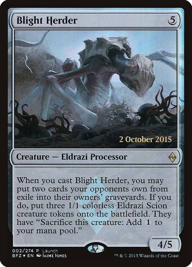 Image for Blight Herder (2) (Launch Party & Release Event Promos) - Magic: The Gathering