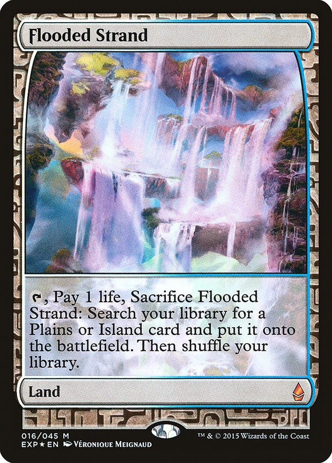 Image for Flooded Strand (16) (Zendikar Expeditions) - Magic: The Gathering