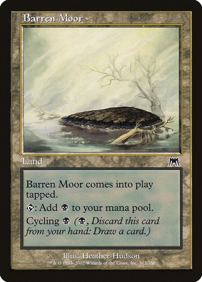 Image for Barren Moor (312) (Onslaught) - Magic: The Gathering