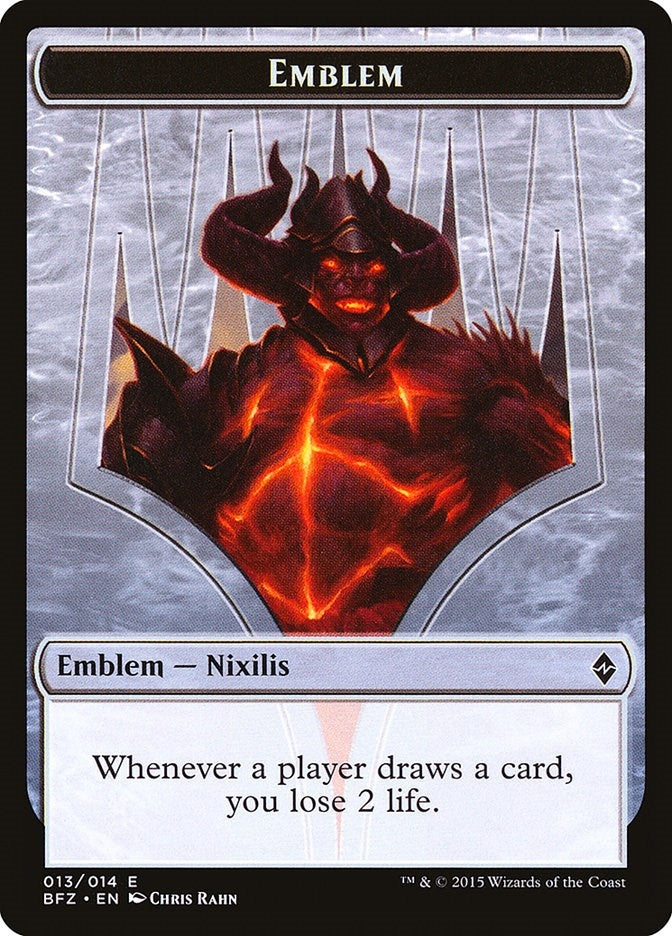 Image for Emblem - Ob Nixilis Reignited (13) (Battle for Zendikar) - Magic: The Gathering