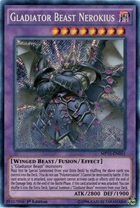 Image for Gladiator Beast Nerokius (MP15-EN051) (MP15) - YuGiOh
