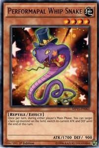Image for Performapal Whip Snake (MP15-EN062) (MP15) - YuGiOh