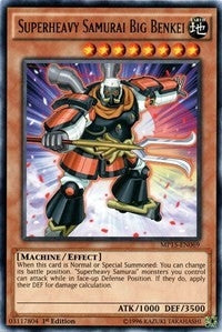 Image for Superheavy Samurai Big Benkei (MP15-EN069) (MP15) - YuGiOh