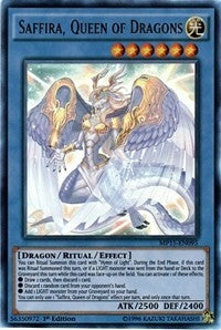 Image for Saffira, Queen of Dragons (MP15-EN095) (MP15) - YuGiOh