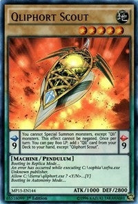 Image for Qliphort Scout (MP15-EN144) (MP15) - YuGiOh