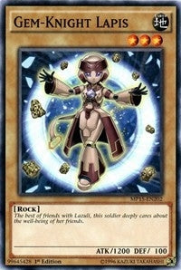 Image for Gem-Knight Lapis (MP15-EN202) (MP15) - YuGiOh