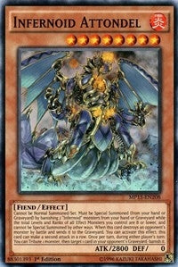 Image for Infernoid Attondel (MP15-EN208) (MP15) - YuGiOh