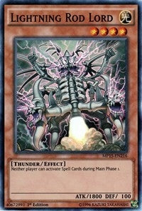 Image for Lightning Rod Lord (MP15-EN216) (MP15) - YuGiOh
