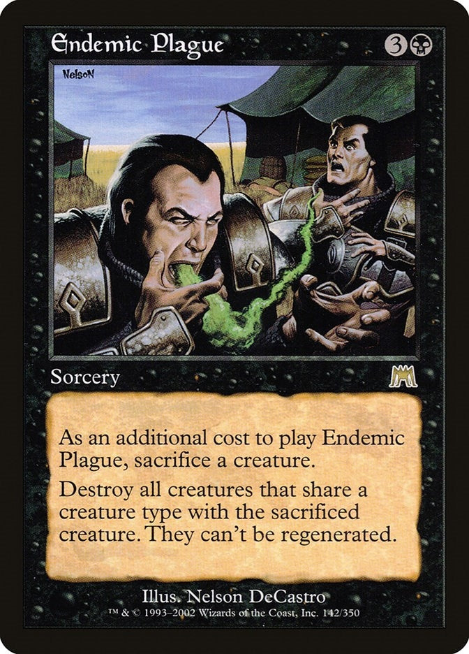 Image for Endemic Plague (142) (Onslaught) - Magic: The Gathering