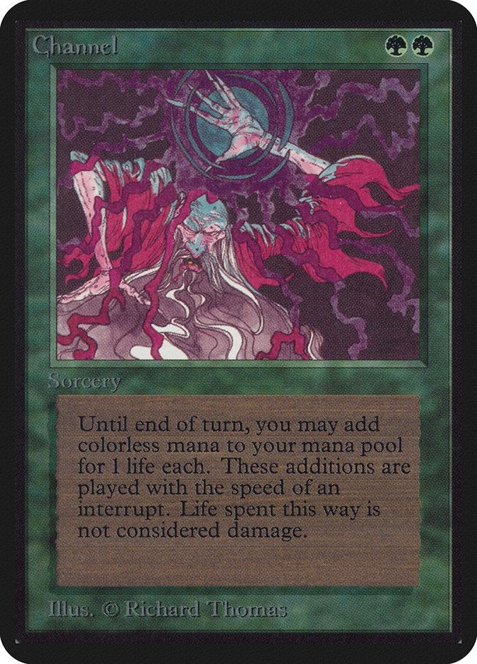 Image for Channel (Alpha Edition) - Magic: The Gathering