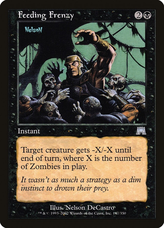 Image for Feeding Frenzy (147) (Onslaught) - Magic: The Gathering