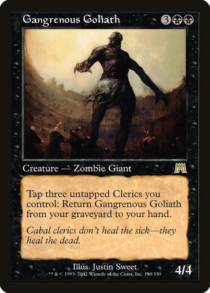 Image for Gangrenous Goliath (150) (Onslaught) - Magic: The Gathering