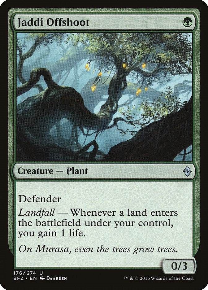 Image for Jaddi Offshoot (176) (Battle for Zendikar) - Magic: The Gathering