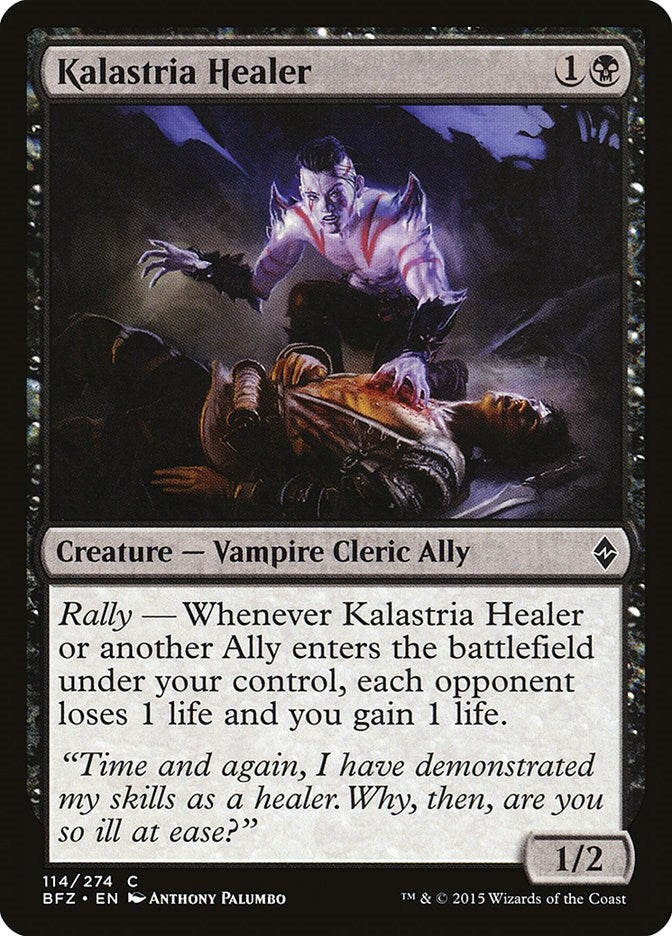 Image for Kalastria Healer (114) (Battle for Zendikar) - Magic: The Gathering