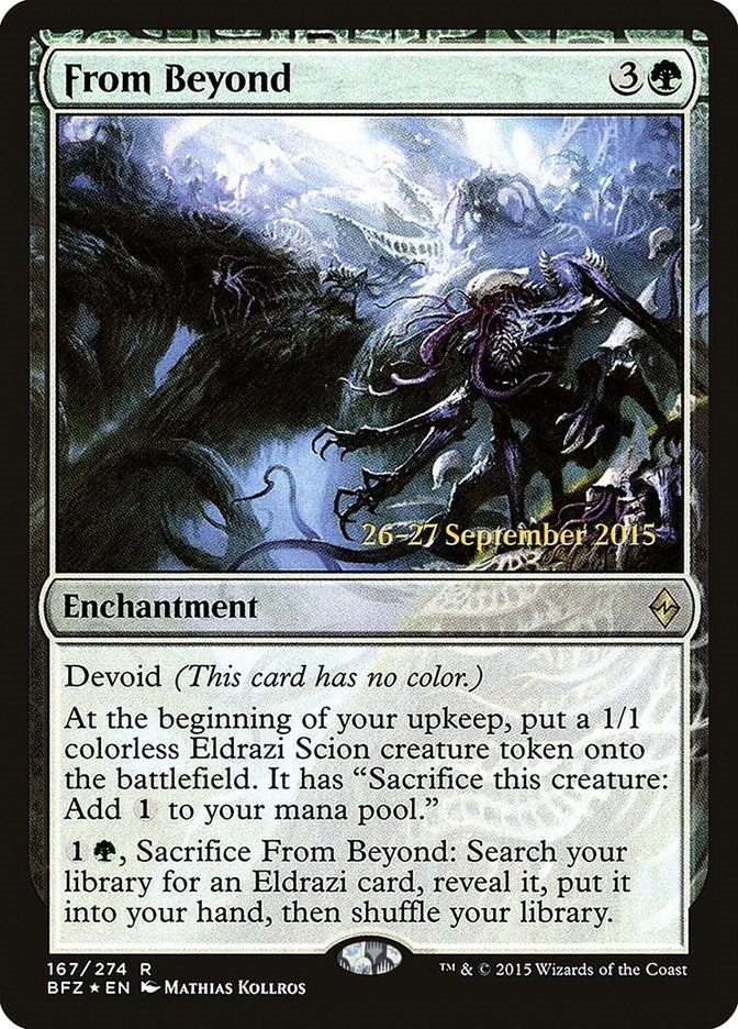 Image for From Beyond (167) (Prerelease Cards) - Magic: The Gathering