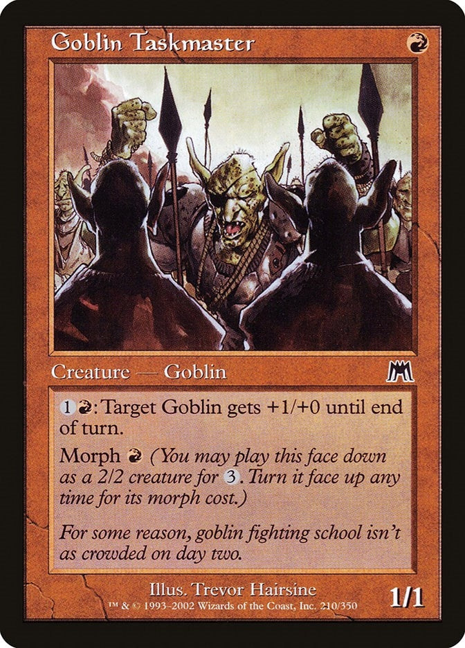 Image for Goblin Taskmaster (210) (Onslaught) - Magic: The Gathering