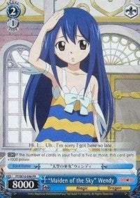 Image for "Maiden of the Sky" Wendy (FT/SE10-E46 PR) (Fairy Tail ver.E) - Weiss Schwarz