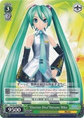 Image for "Electron Diva"Hatsune Miku (PD/S22-E026 RR) (Hatsune Miku -Project DIVA- f) - Weiss Schwarz