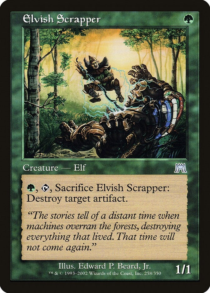 Image for Elvish Scrapper (258) (Onslaught) - Magic: The Gathering