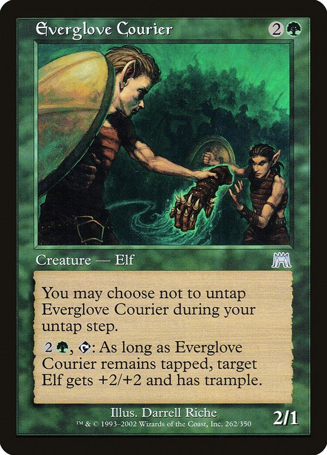 Image for Everglove Courier (262) (Onslaught) - Magic: The Gathering