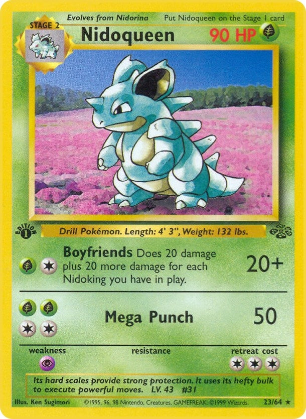 Image for Nidoqueen (23) (23/64) (JU) - Pokemon
