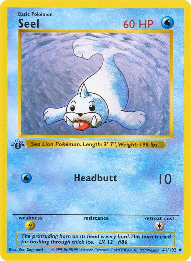 Image for Seel (041/102) (BSS) - Pokemon