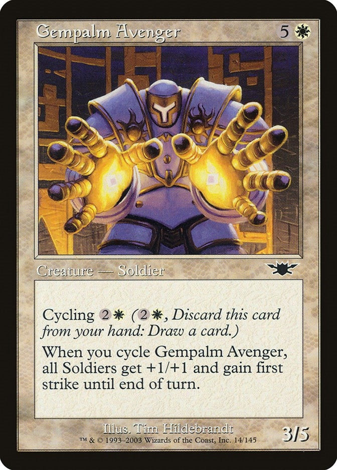 Image for Gempalm Avenger (14) (Legions) - Magic: The Gathering