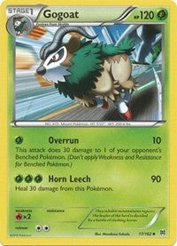 Image for Gogoat (17/162) (BKT) - Pokemon