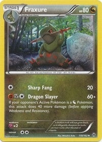 Image for Fraxure (110/162) (BKT) - Pokemon