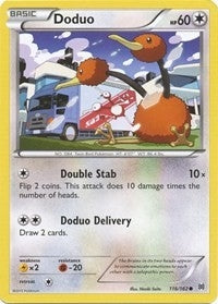 Image for Doduo (116) (116/162) (BKT) - Pokemon