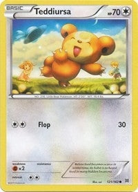 Image for Teddiursa (121/162) (BKT) - Pokemon