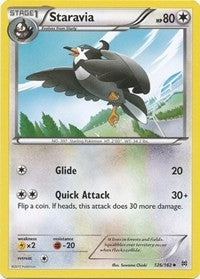 Image for Staravia (126/162) (BKT) - Pokemon