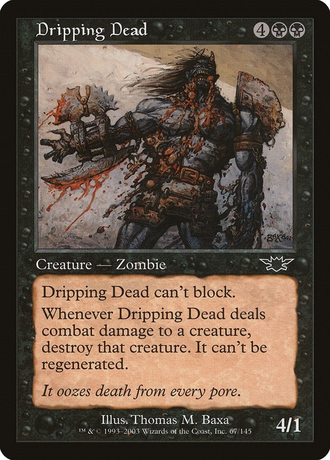 Image for Dripping Dead (67) (Legions) - Magic: The Gathering