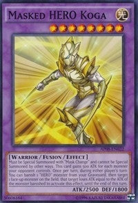 Image for Masked HERO Koga (AP08-EN022) (AP08) - YuGiOh