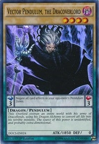 Image for Vector Pendulum, the Dracoverlord (DOCS-EN024) (DOCS) - YuGiOh