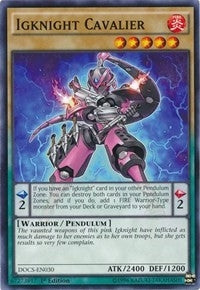 Image for Igknight Cavalier (DOCS-EN030) (DOCS) - YuGiOh
