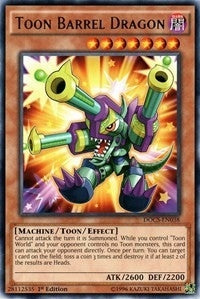 Image for Toon Barrel Dragon (DOCS-EN038) (DOCS) - YuGiOh