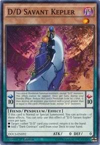 Image for D/D Savant Kepler (DOCS-EN092) (DOCS) - YuGiOh
