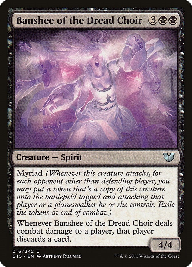 Image for Banshee of the Dread Choir (16) (Commander 2015) - Magic: The Gathering