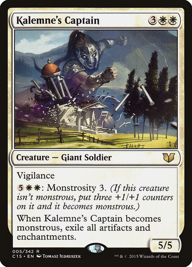 Image for Kalemne's Captain (5) (Commander 2015) - Magic: The Gathering