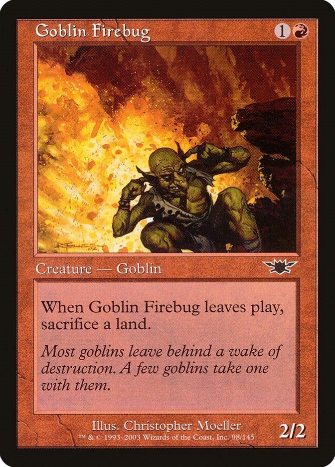 Image for Goblin Firebug (98) (Legions) - Magic: The Gathering