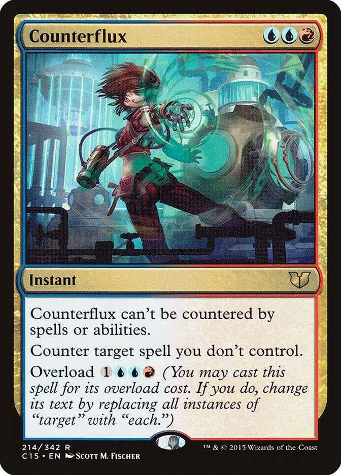 Image for Counterflux (214) (Commander 2015) - Magic: The Gathering