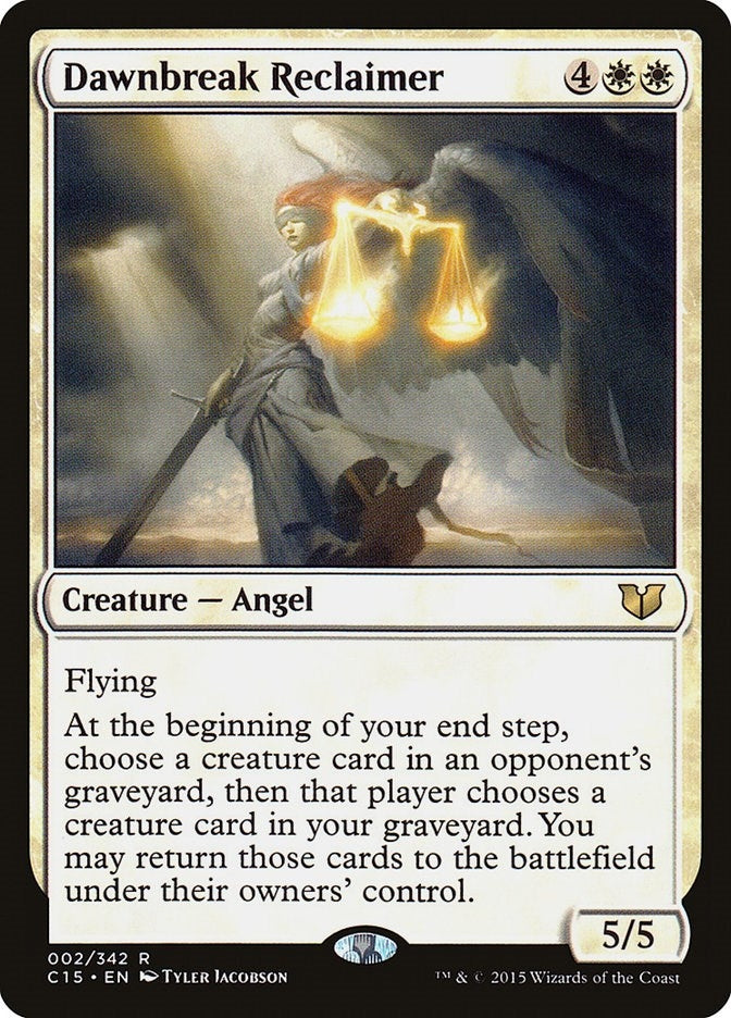 Image for Dawnbreak Reclaimer (2) (Commander 2015) - Magic: The Gathering