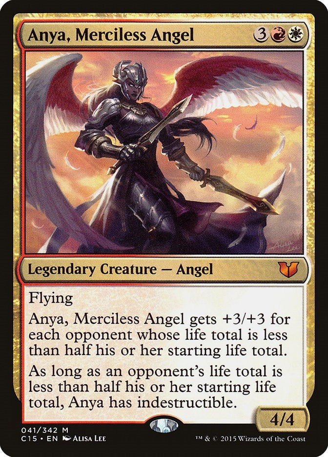 Image for Anya, Merciless Angel (41) (Commander 2015) - Magic: The Gathering