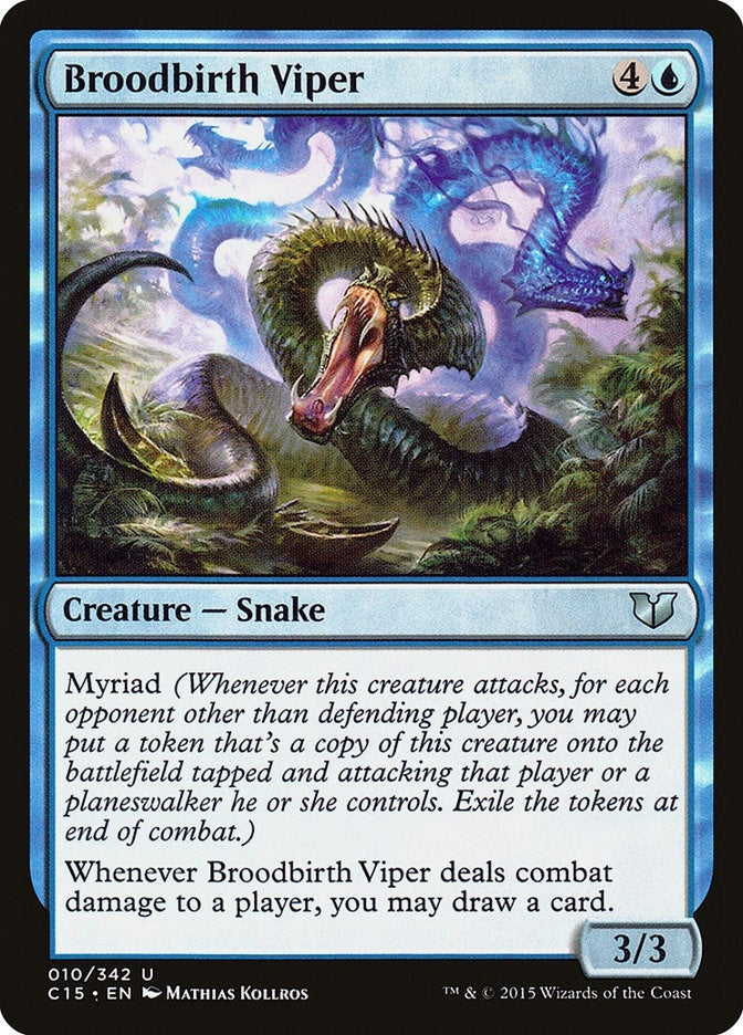 Image for Broodbirth Viper (10) (Commander 2015) - Magic: The Gathering