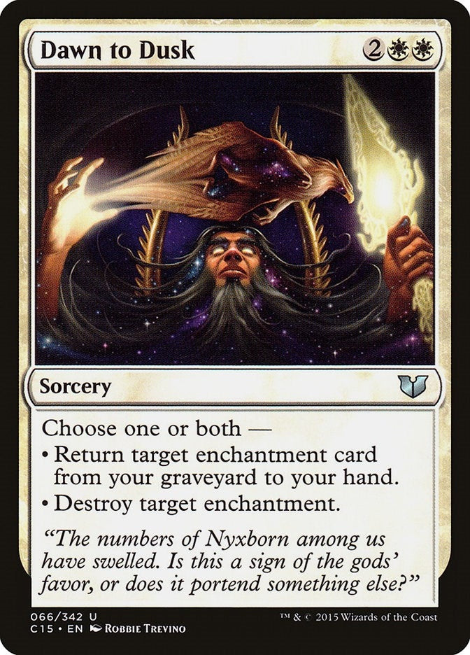 Image for Dawn to Dusk (66) (Commander 2015) - Magic: The Gathering