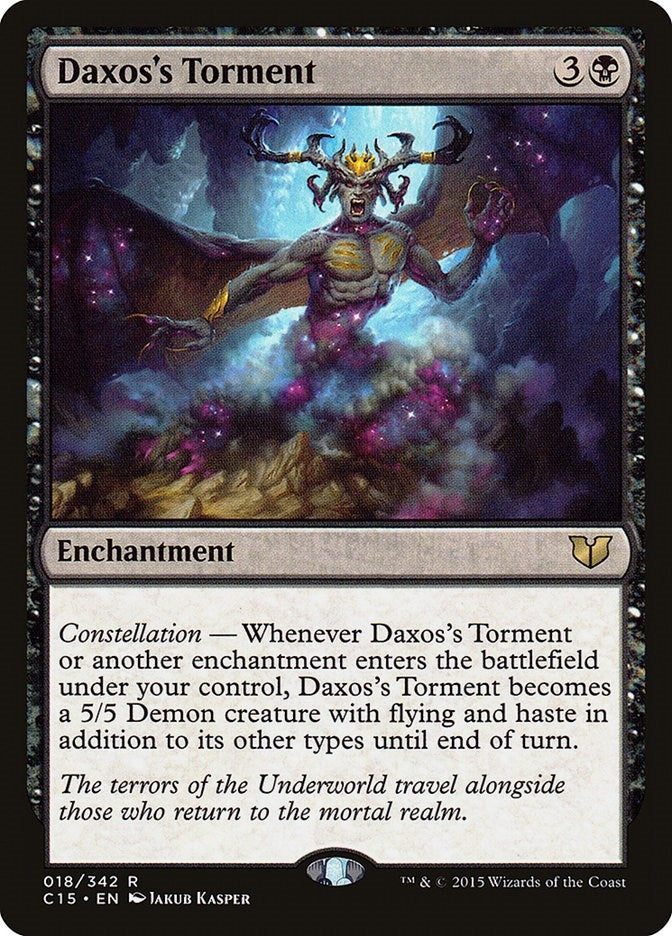 Image for Daxos's Torment (18) (Commander 2015) - Magic: The Gathering