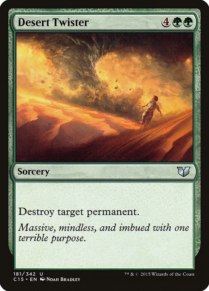 Image for Desert Twister (181) (Commander 2015) - Magic: The Gathering